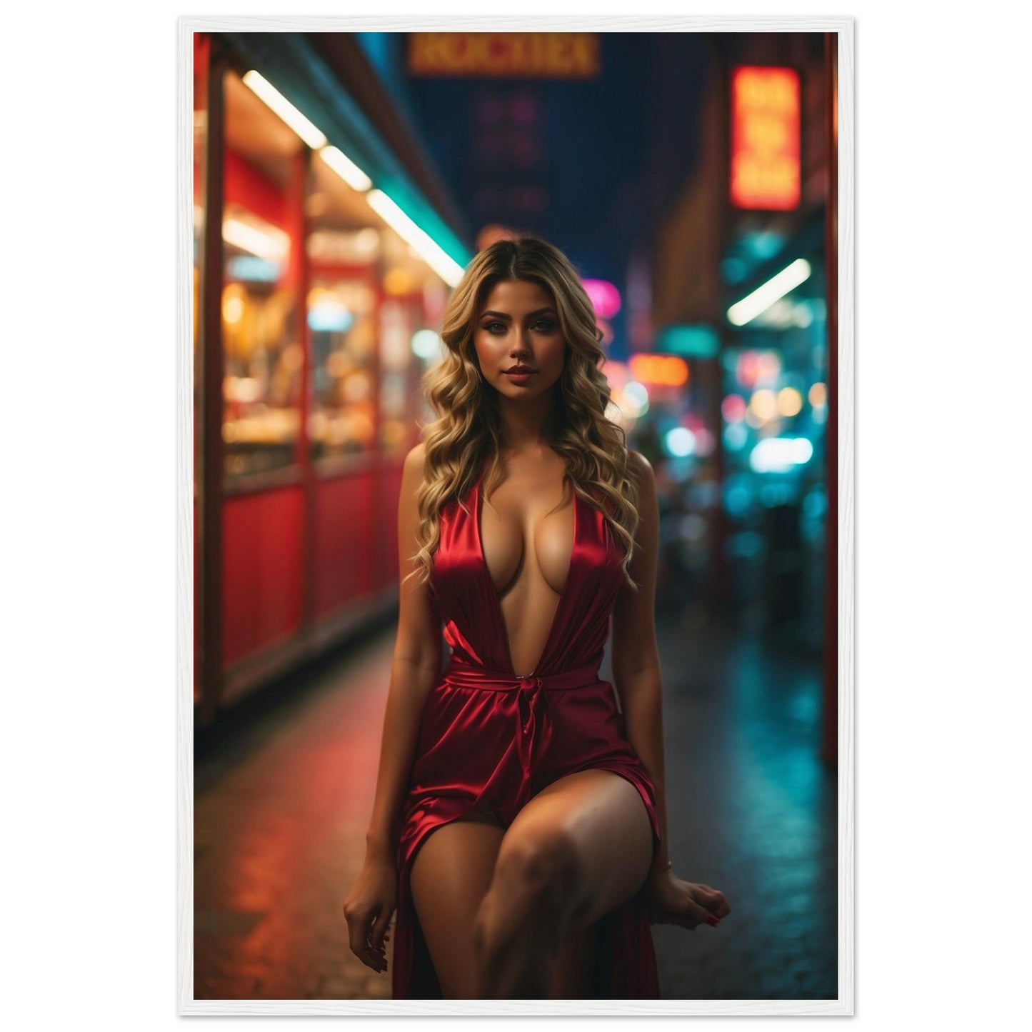 Premium Matte Paper Wooden Framed Poster