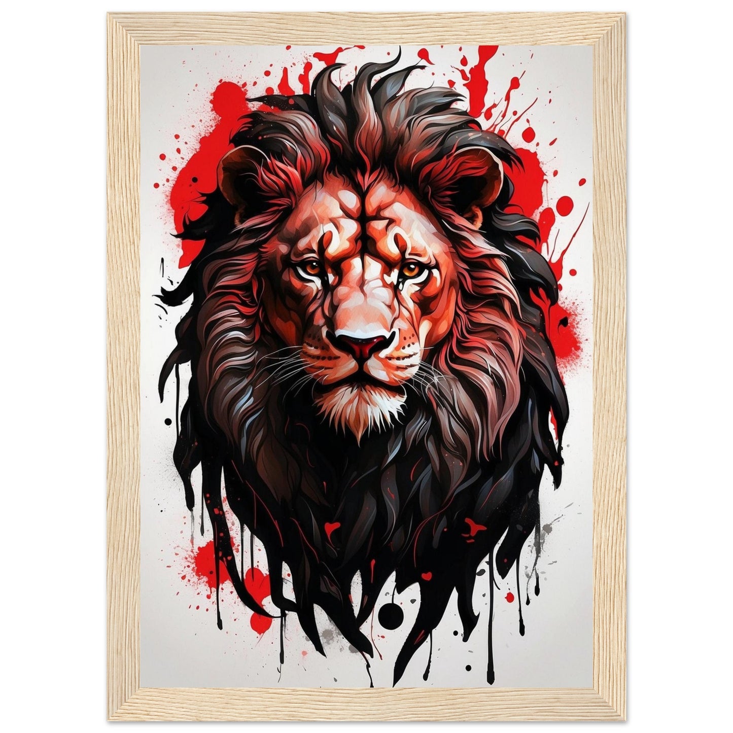 Premium Matte Paper Wooden Framed Poster