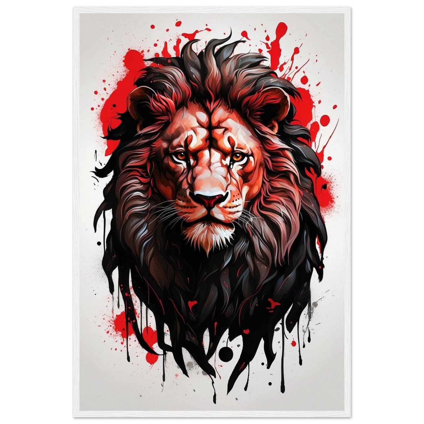 Premium Matte Paper Wooden Framed Poster
