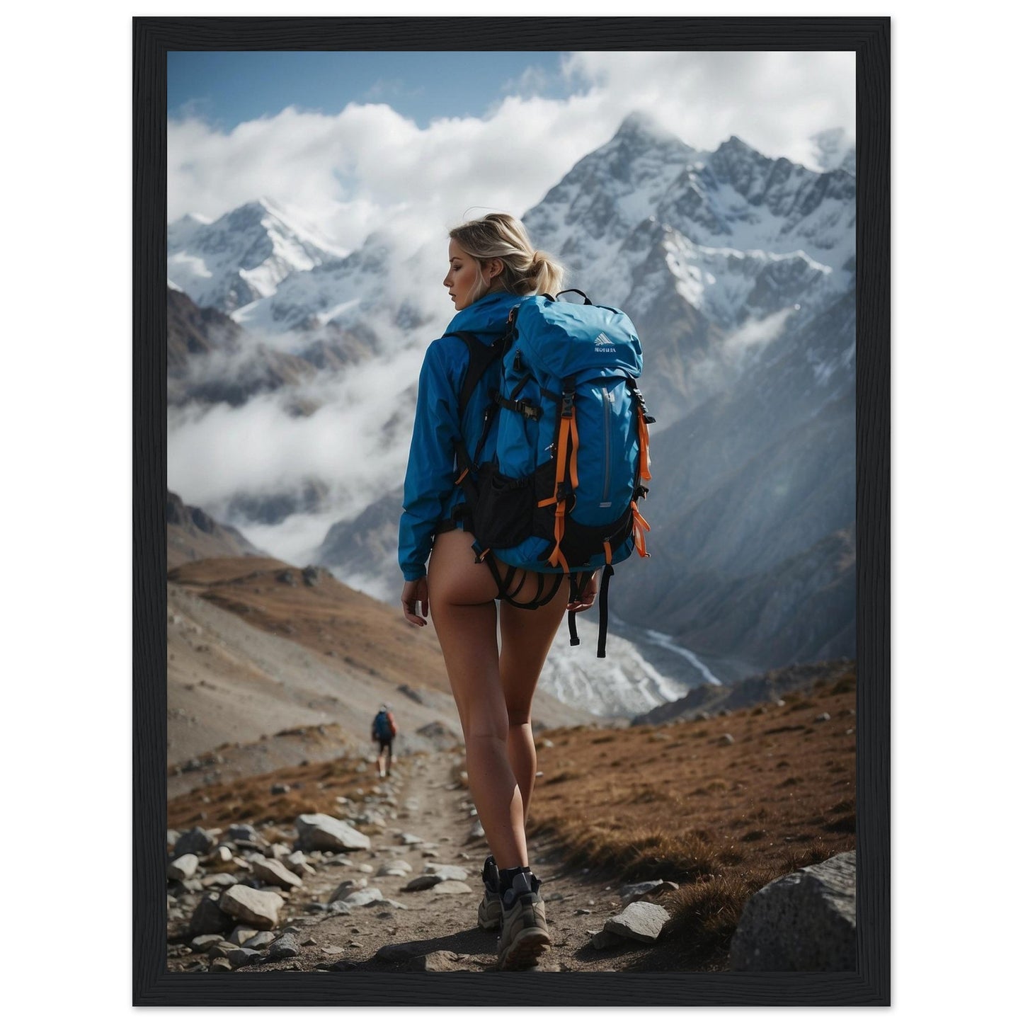 Premium Matte Paper Wooden Framed Poster