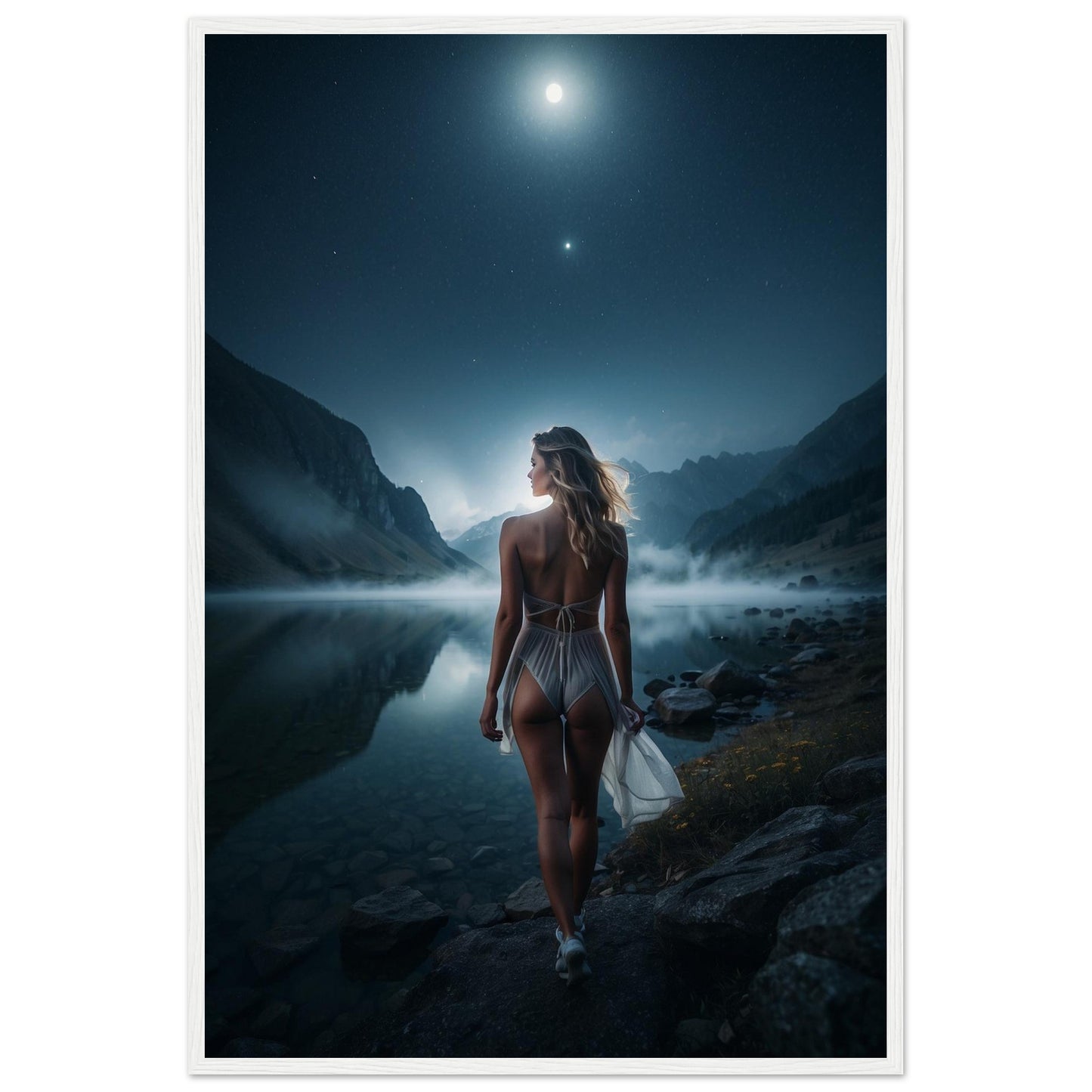 Premium Matte Paper Wooden Framed Poster