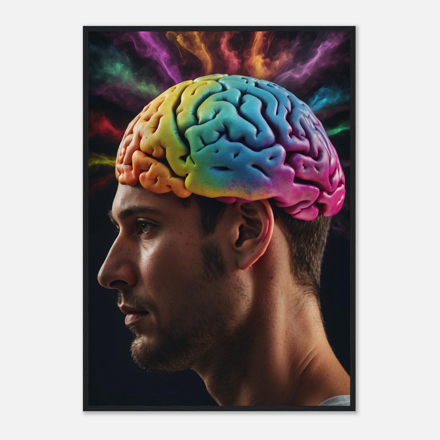 Premium Matte Paper Wooden Framed Poster