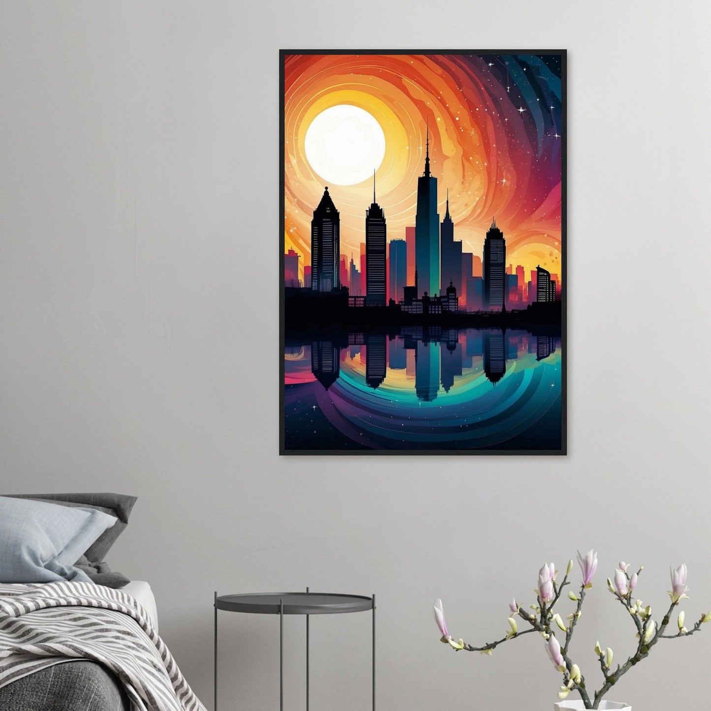 Premium Matte Paper Wooden Framed Poster