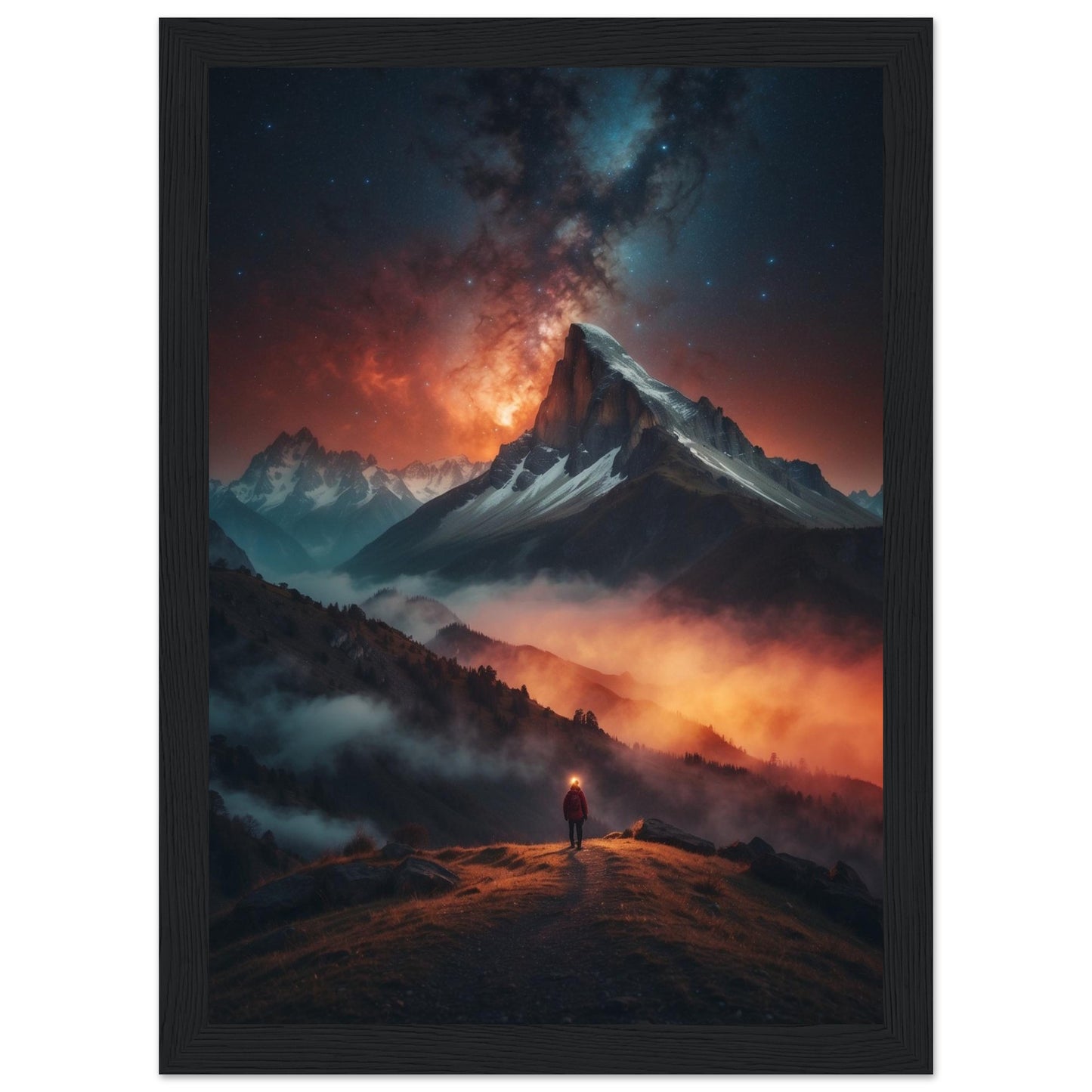 Premium Matte Paper Wooden Framed Poster