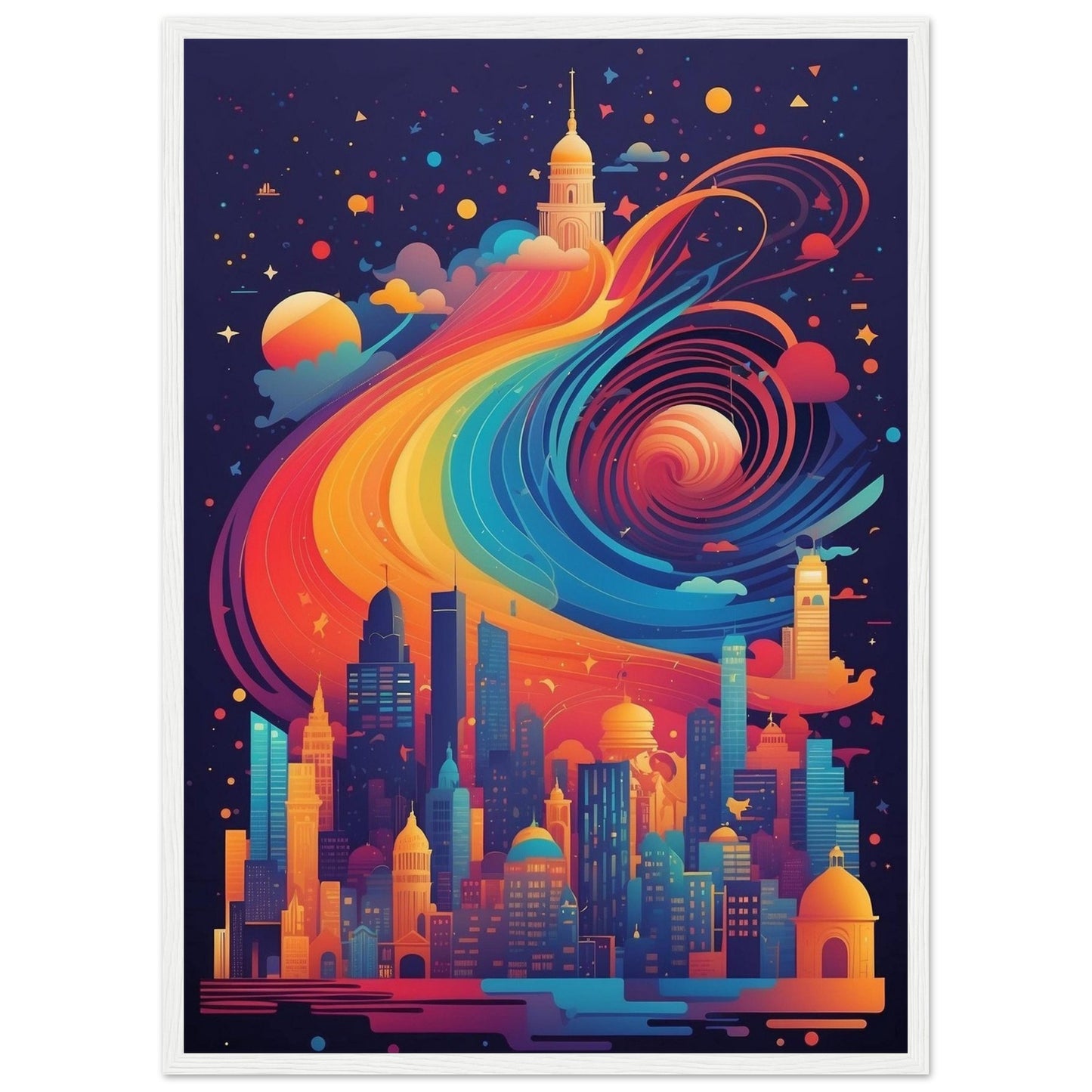 Premium Matte Paper Wooden Framed Poster