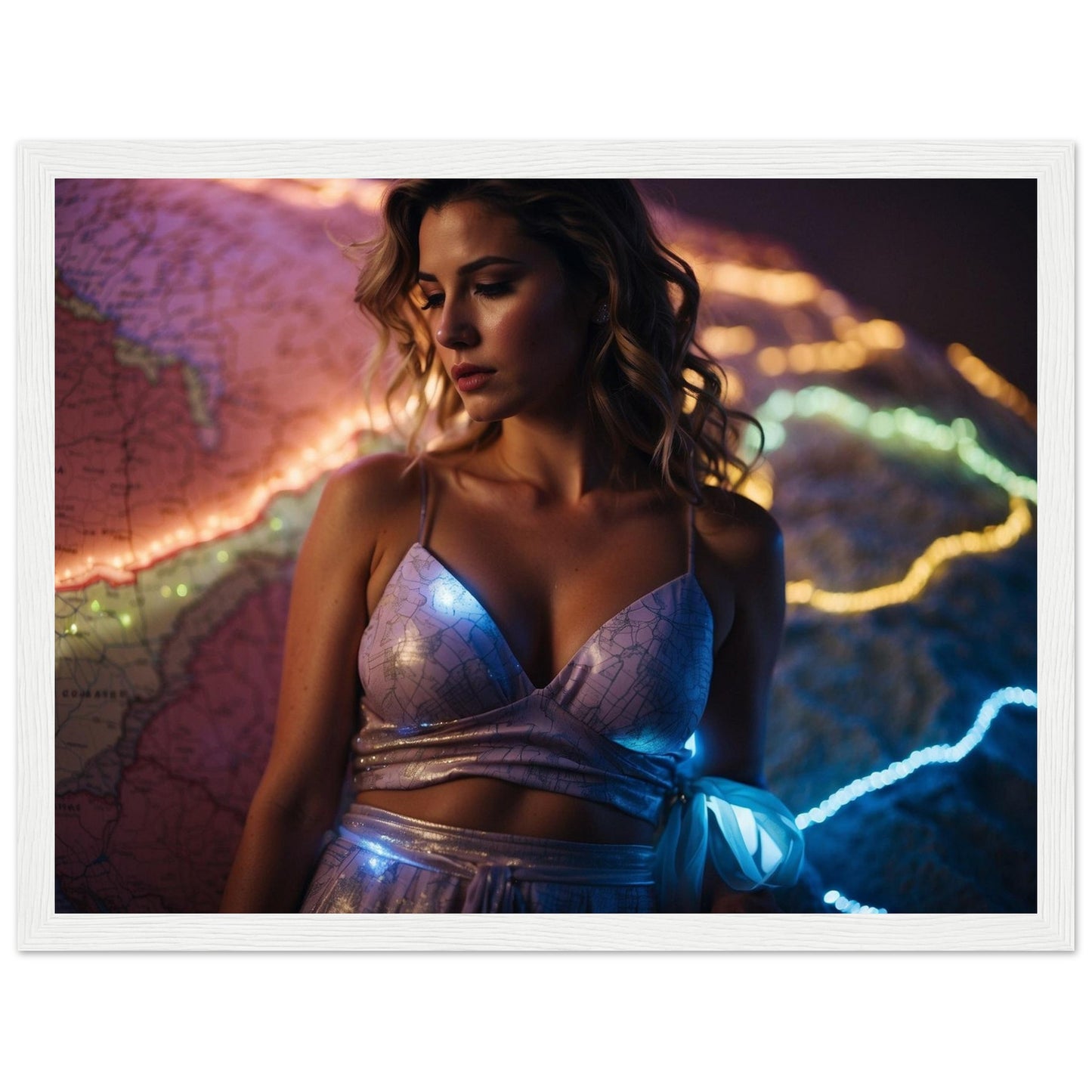 Premium Matte Paper Wooden Framed Poster