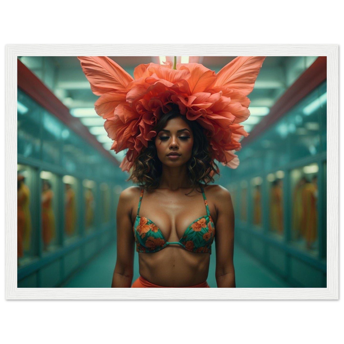Premium Matte Paper Wooden Framed Poster