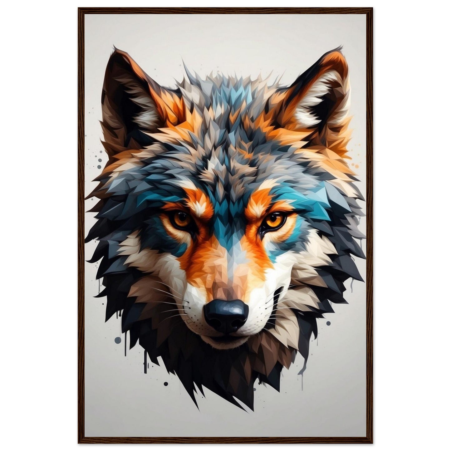 Premium Matte Paper Wooden Framed Poster