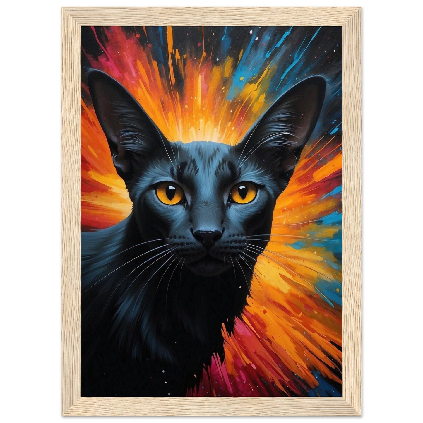 Premium Matte Paper Wooden Framed Poster