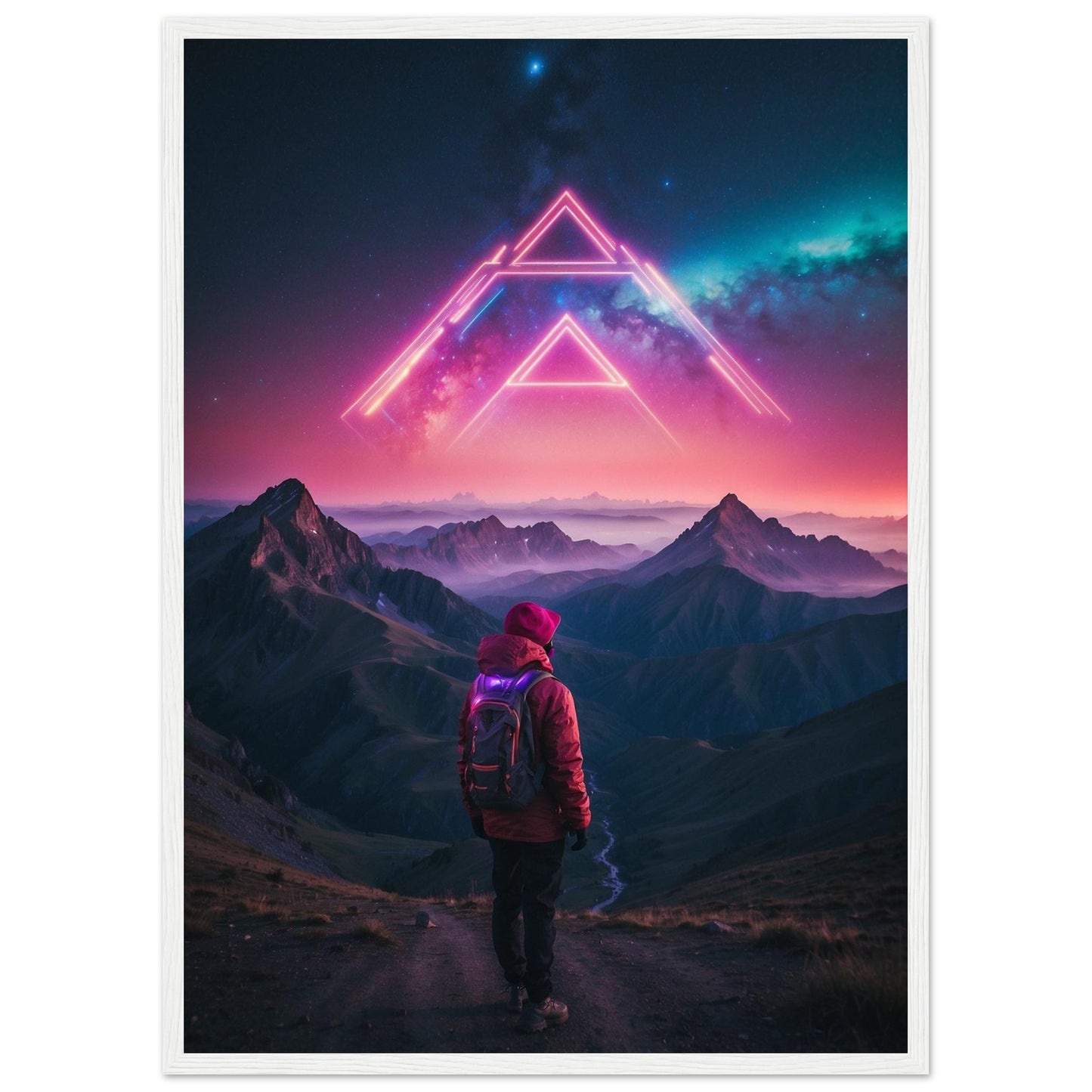Premium Matte Paper Wooden Framed Poster