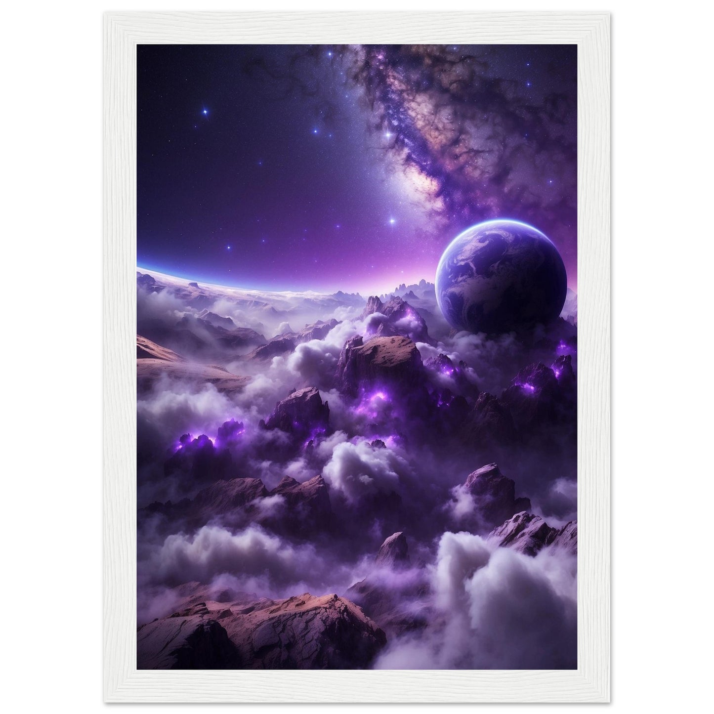 Premium Matte Paper Wooden Framed Poster