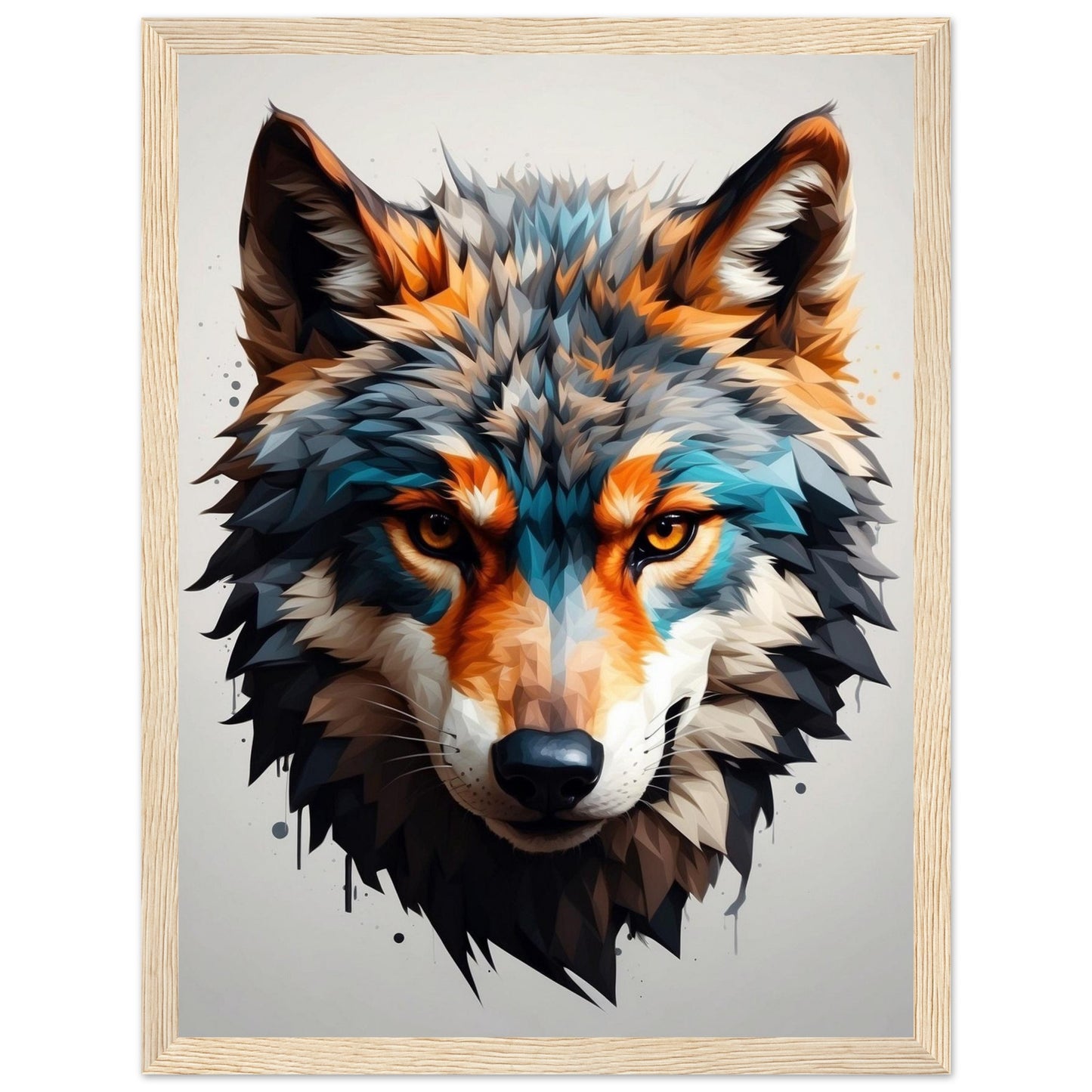 Premium Matte Paper Wooden Framed Poster