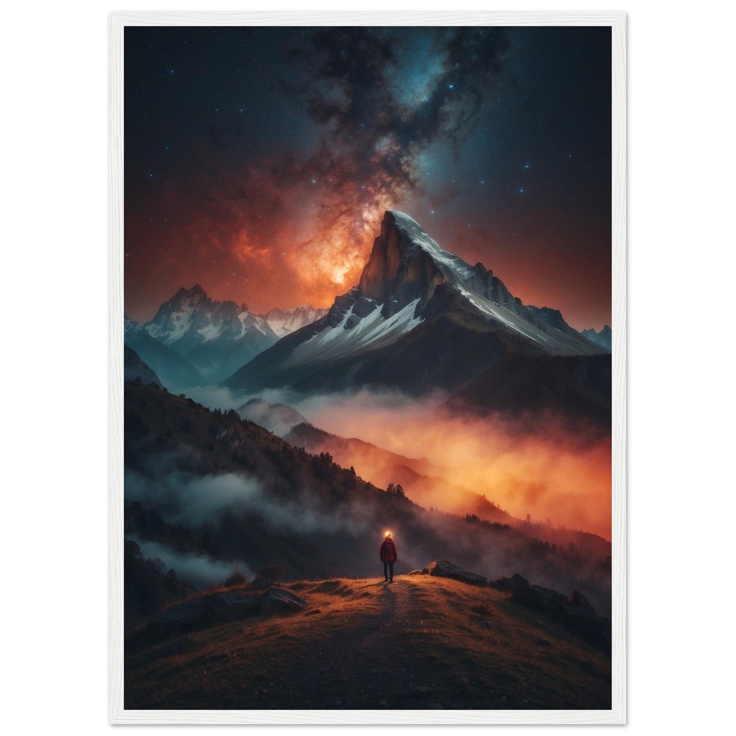 Premium Matte Paper Wooden Framed Poster