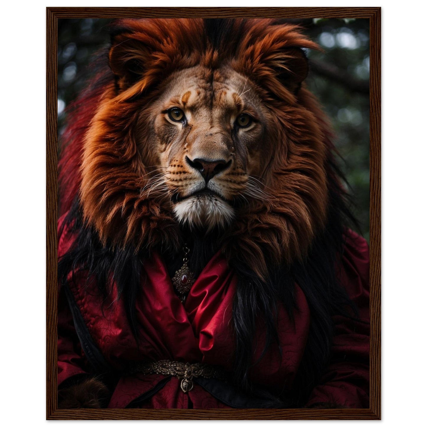 Premium Matte Paper Wooden Framed Poster