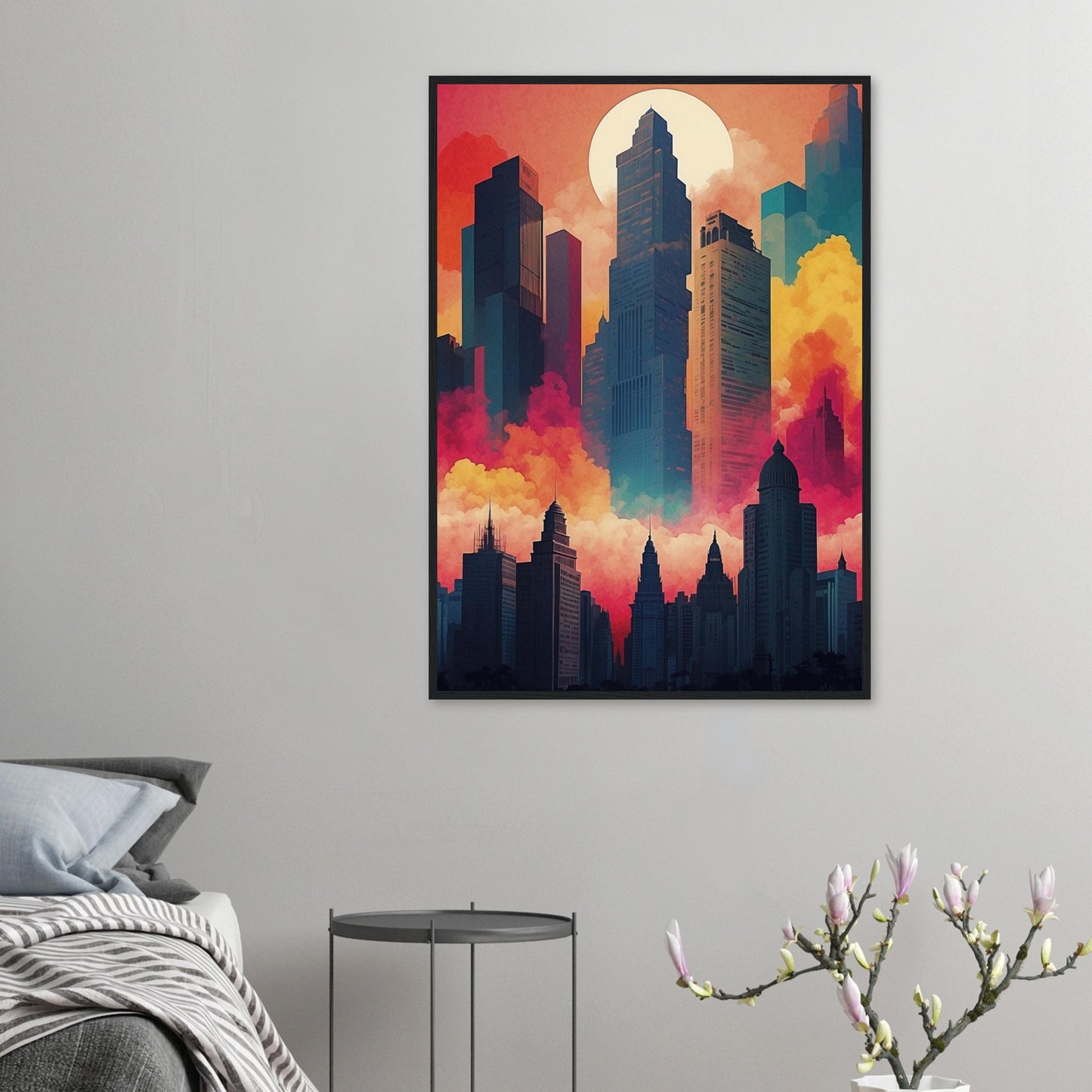 Premium Matte Paper Wooden Framed Poster