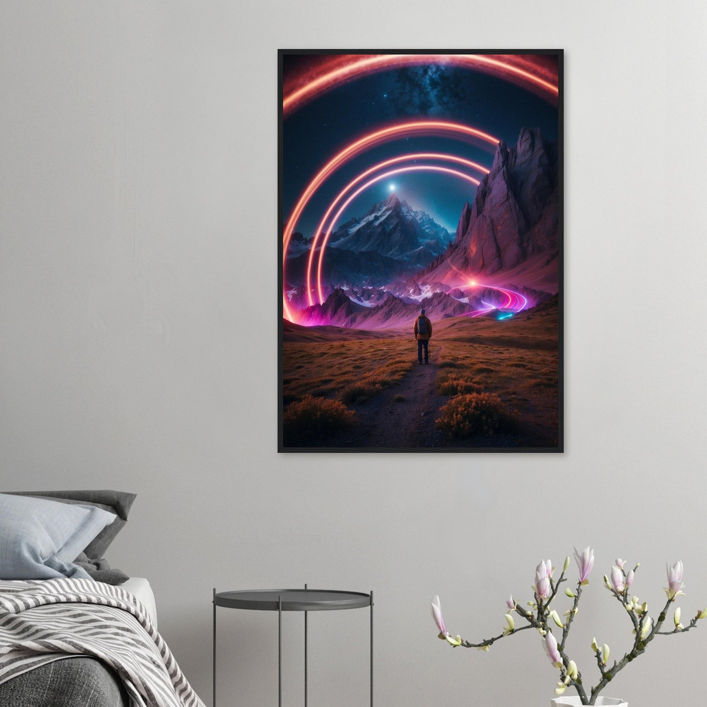 Premium Matte Paper Wooden Framed Poster