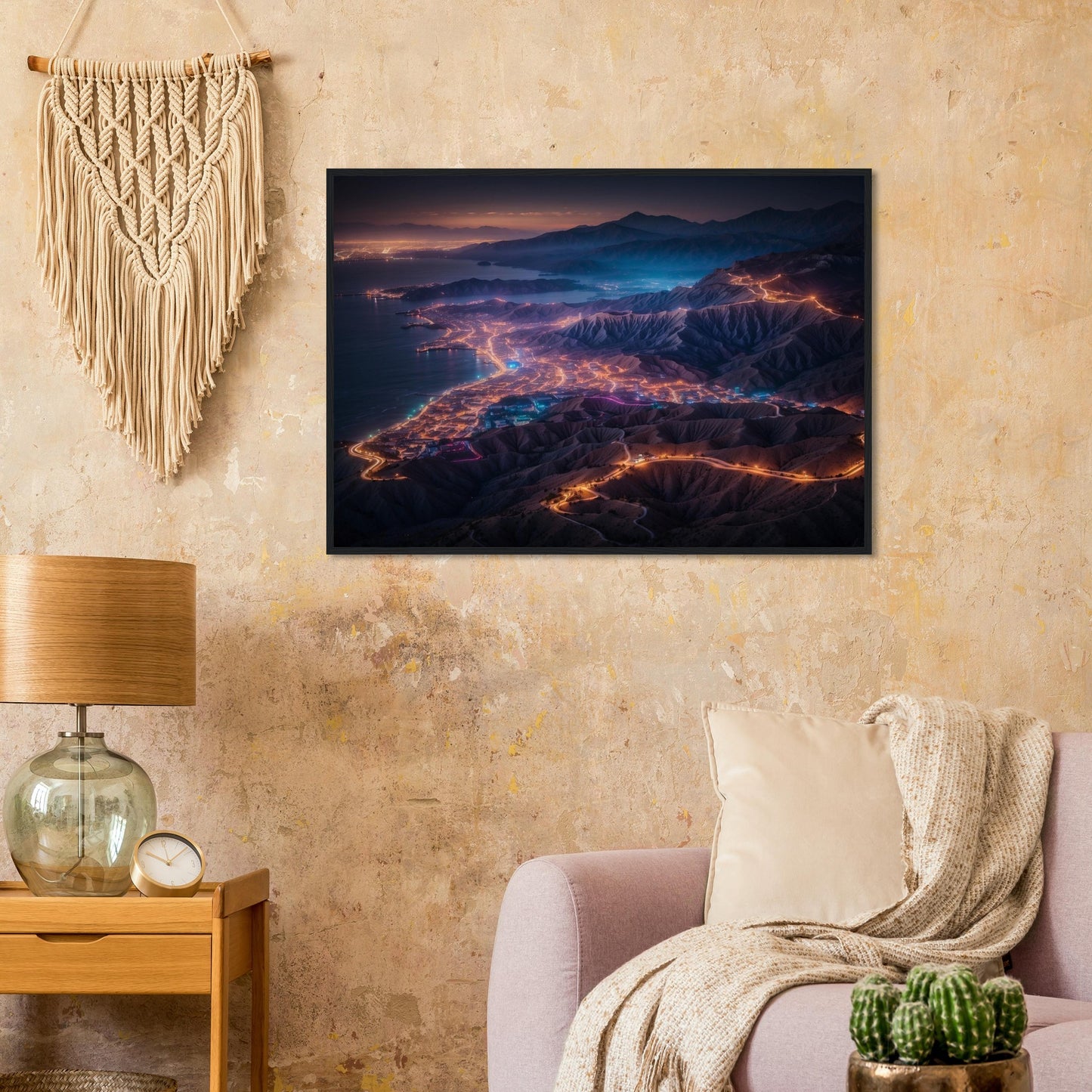 Premium Matte Paper Wooden Framed Poster
