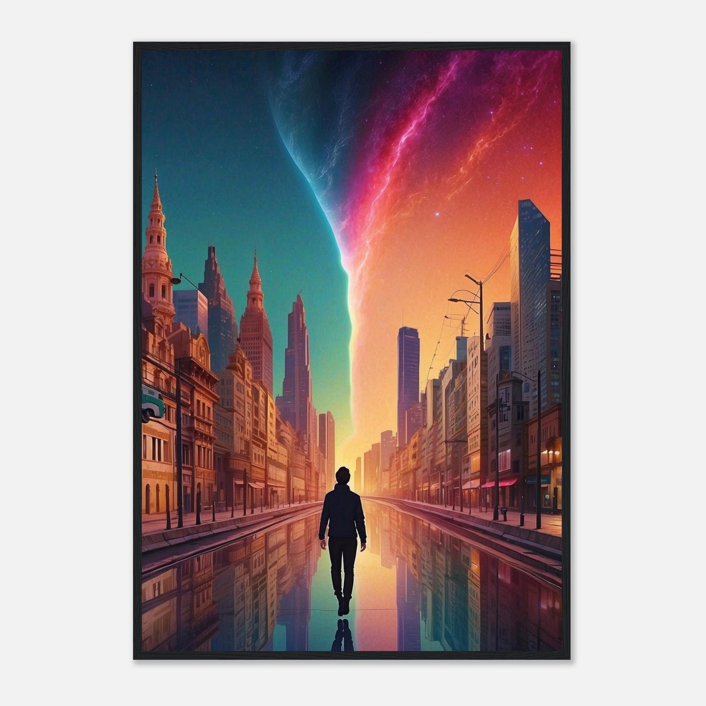 Premium Matte Paper Wooden Framed Poster
