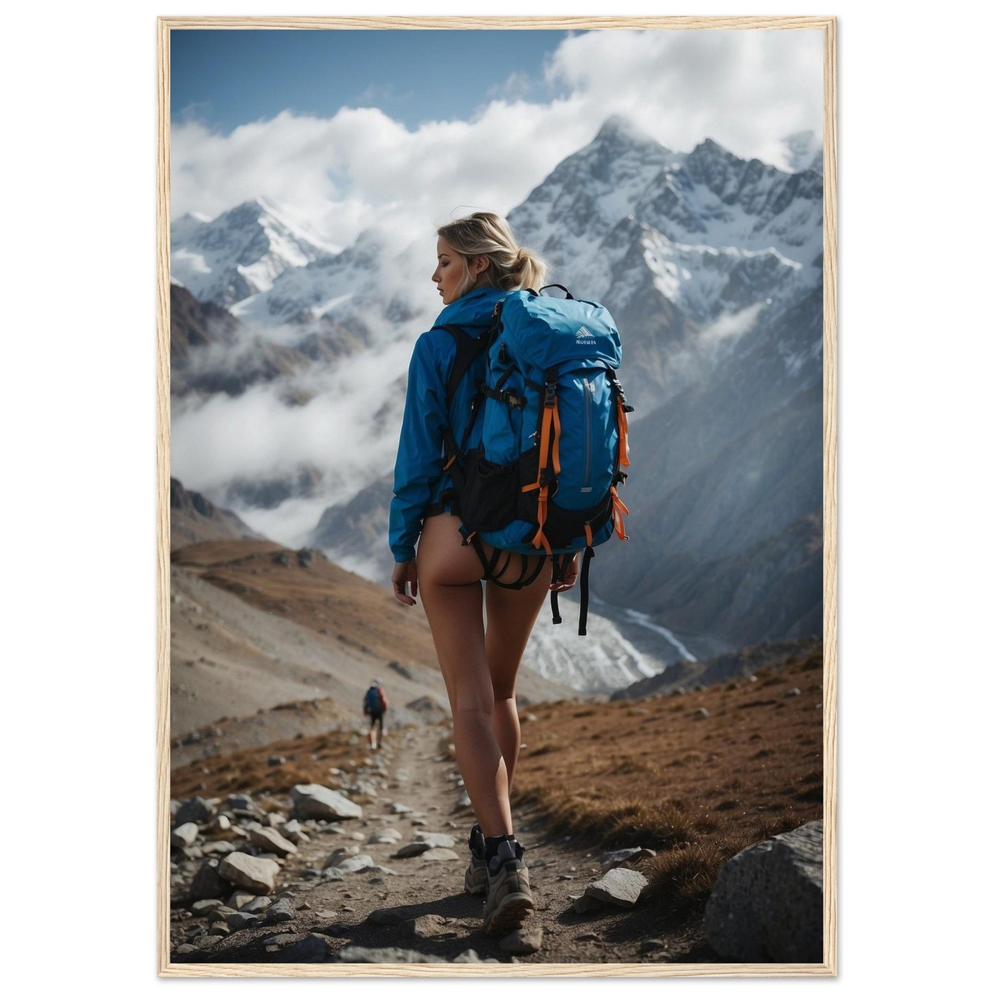 Premium Matte Paper Wooden Framed Poster