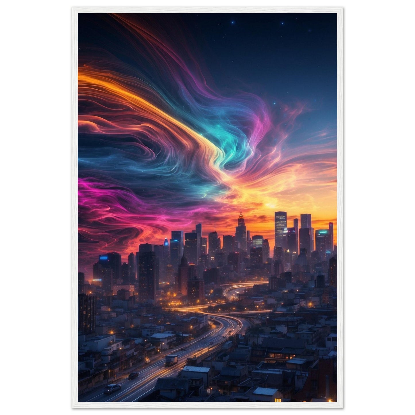 Premium Matte Paper Wooden Framed Poster