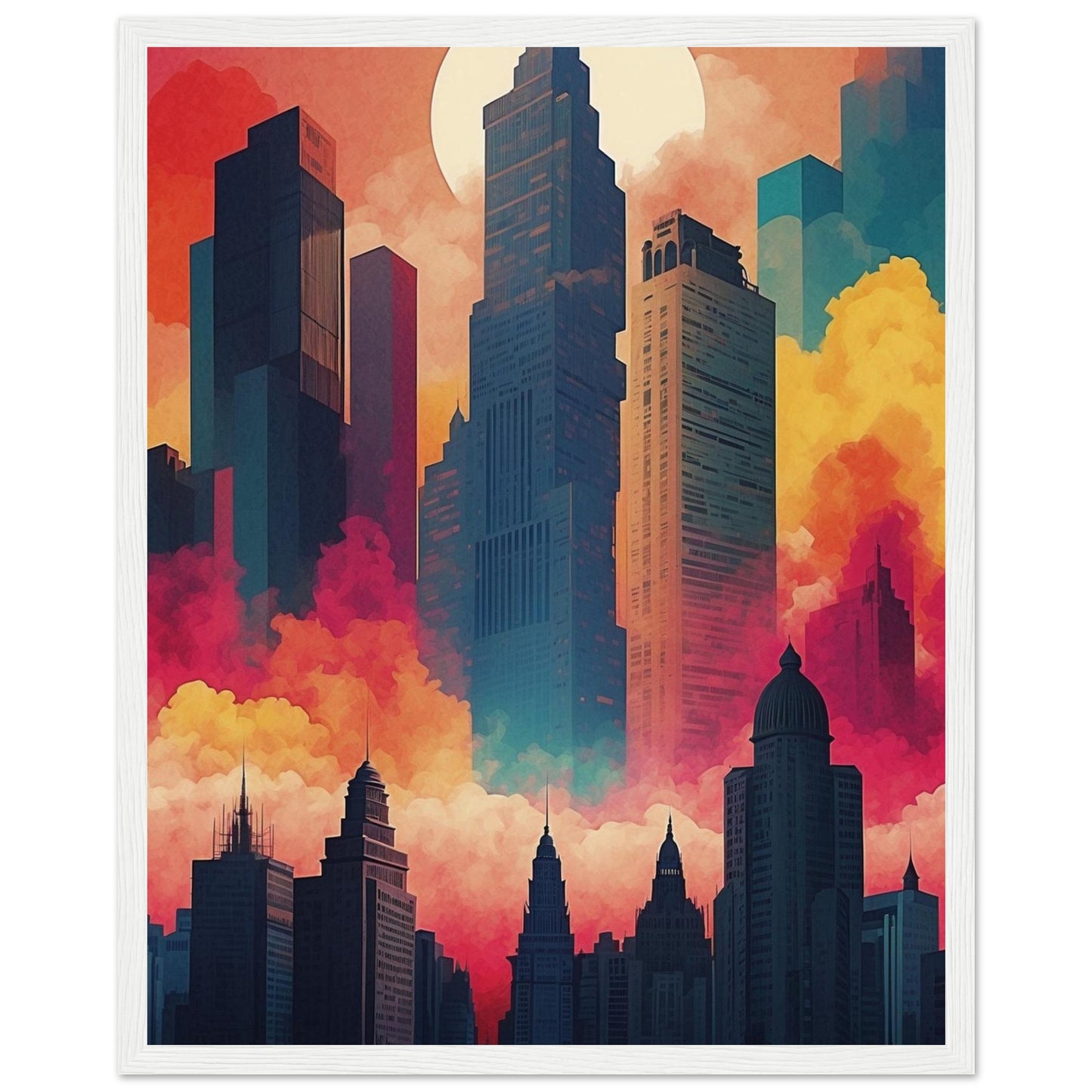 Premium Matte Paper Wooden Framed Poster