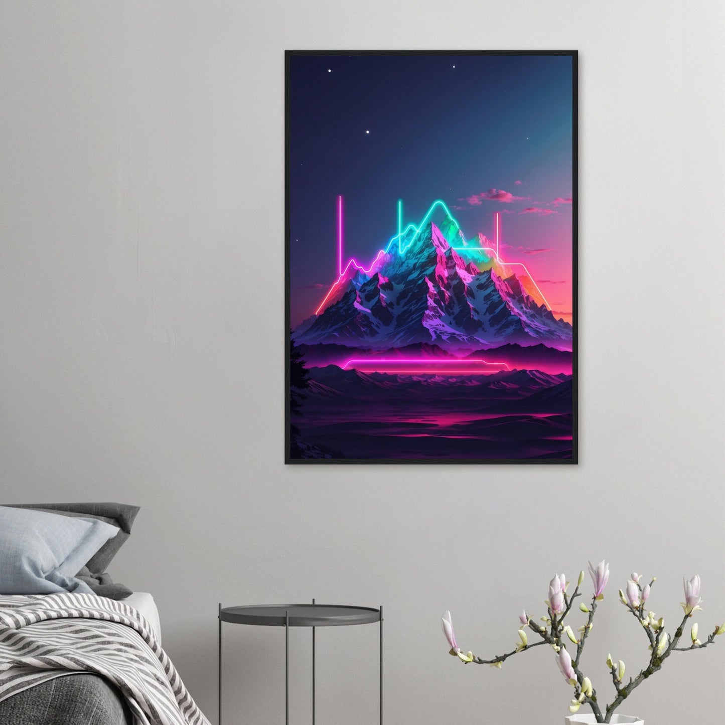 Premium Matte Paper Wooden Framed Poster