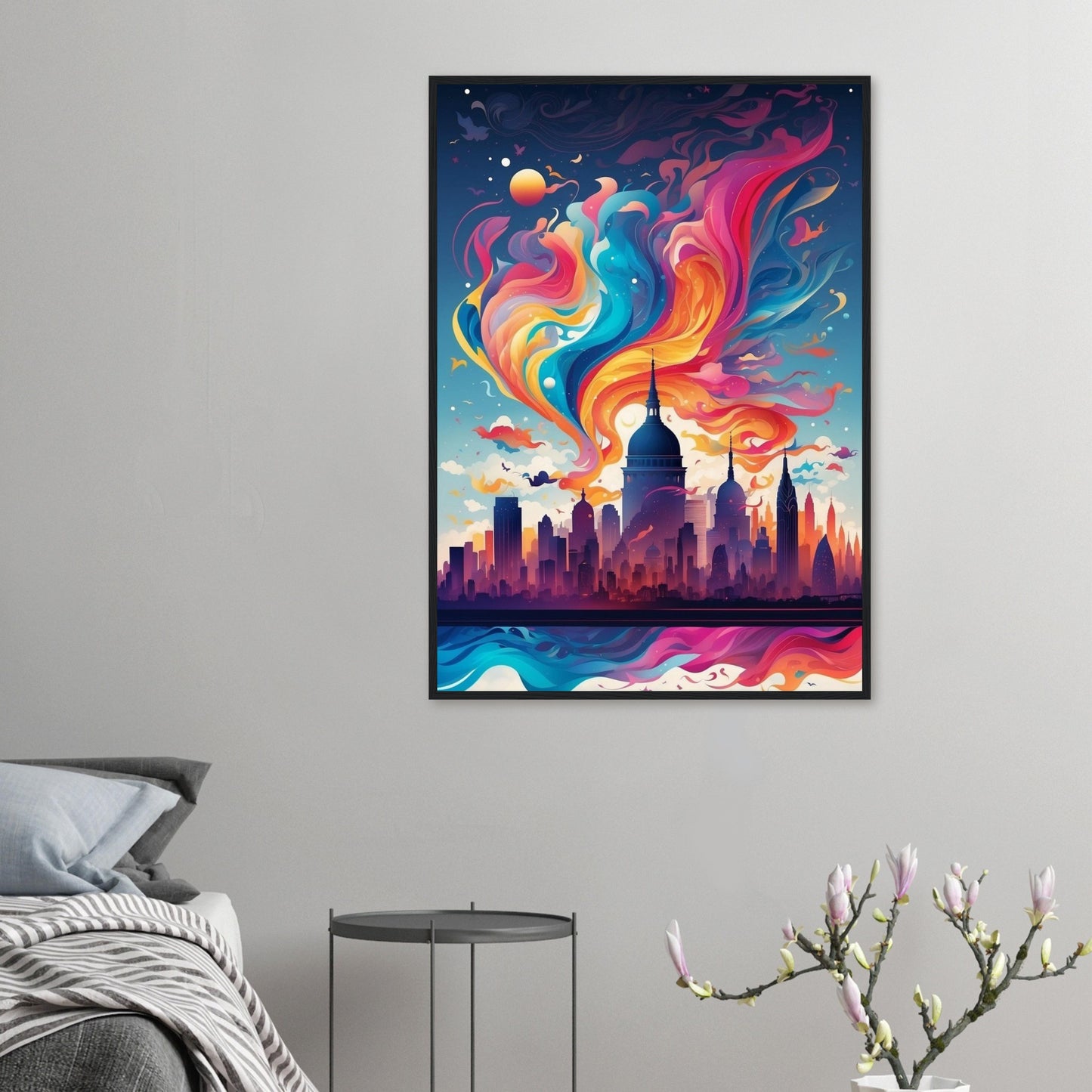 Premium Matte Paper Wooden Framed Poster