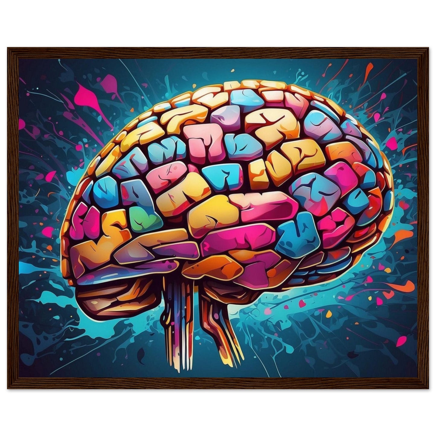 Premium Matte Paper Wooden Framed Poster