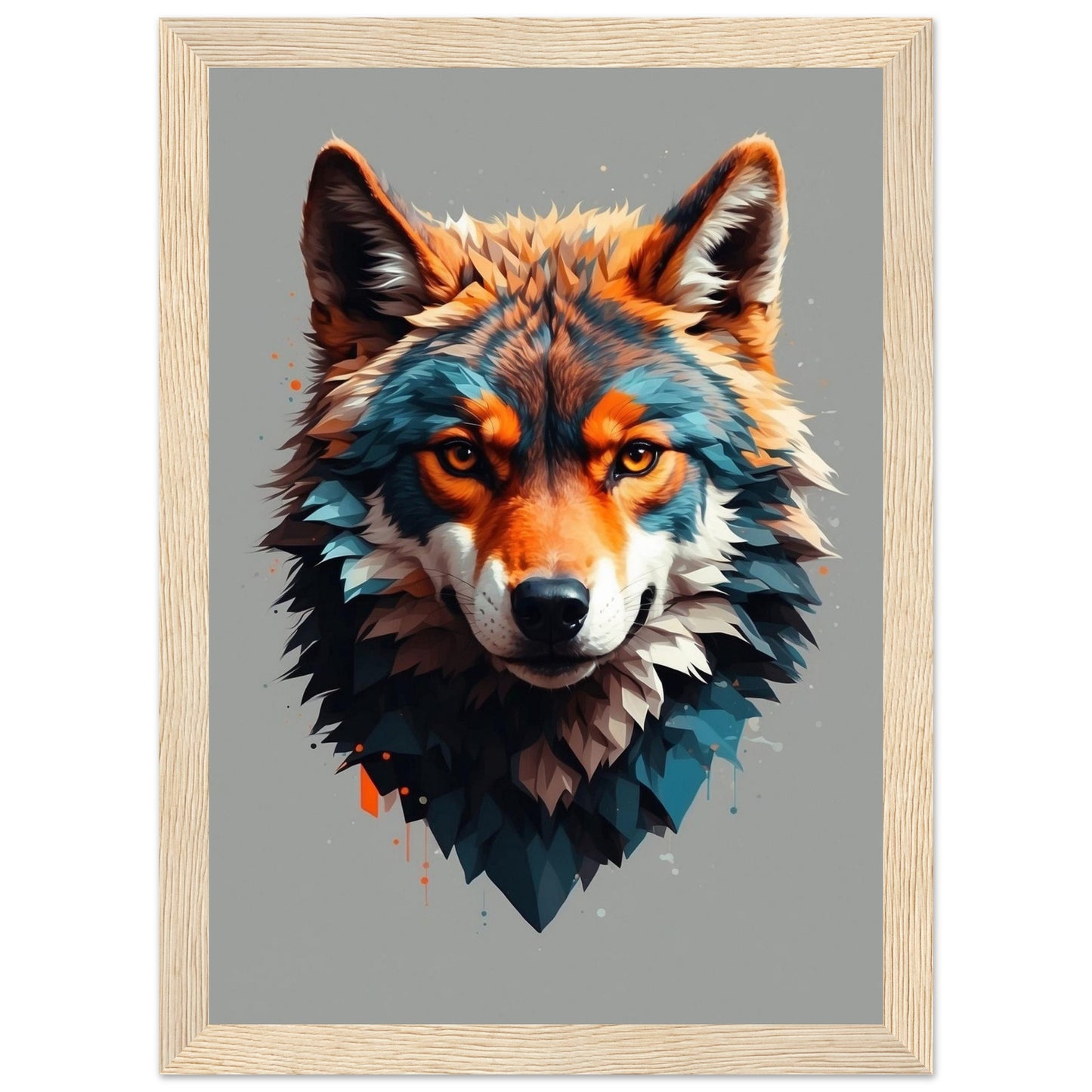Premium Matte Paper Wooden Framed Poster