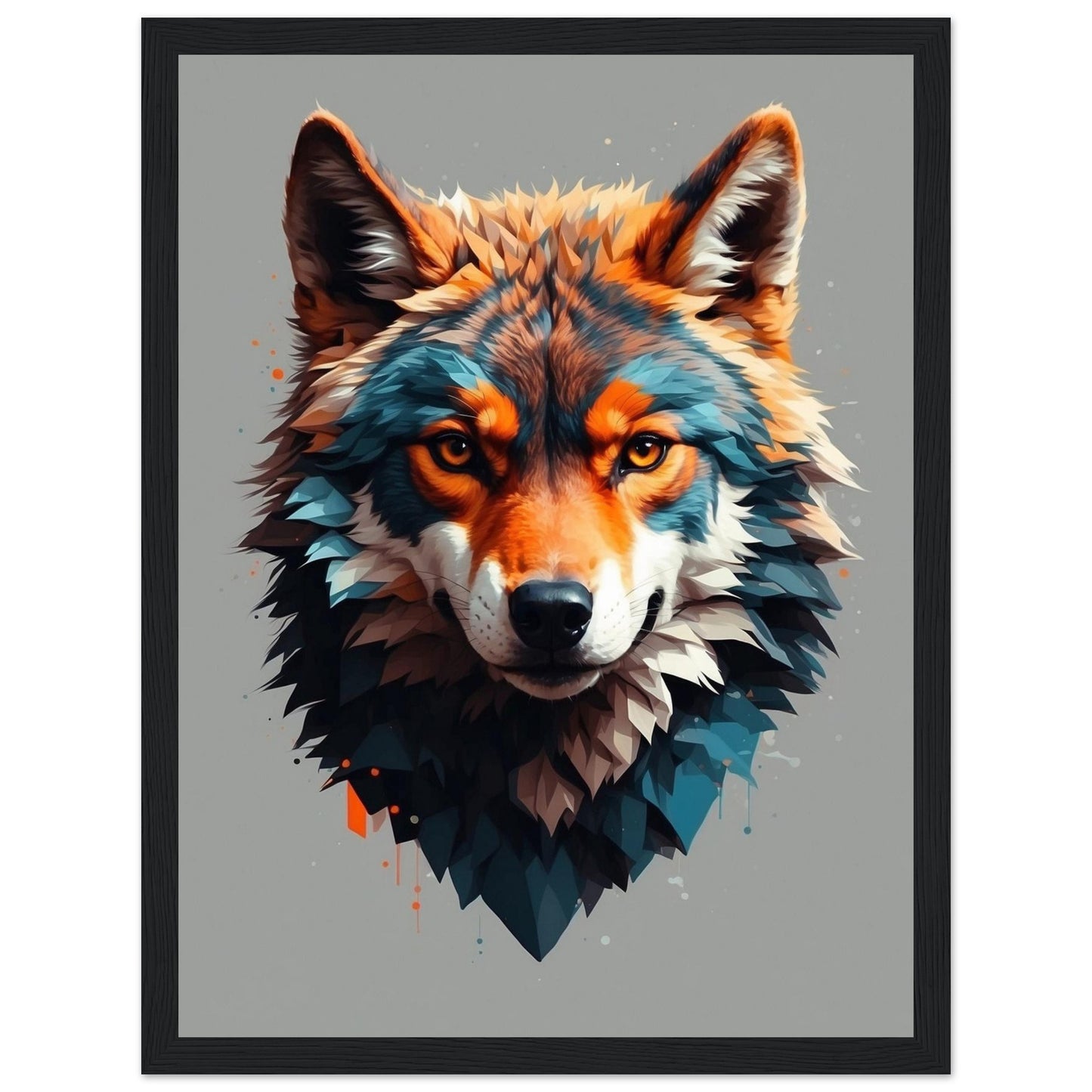 Premium Matte Paper Wooden Framed Poster