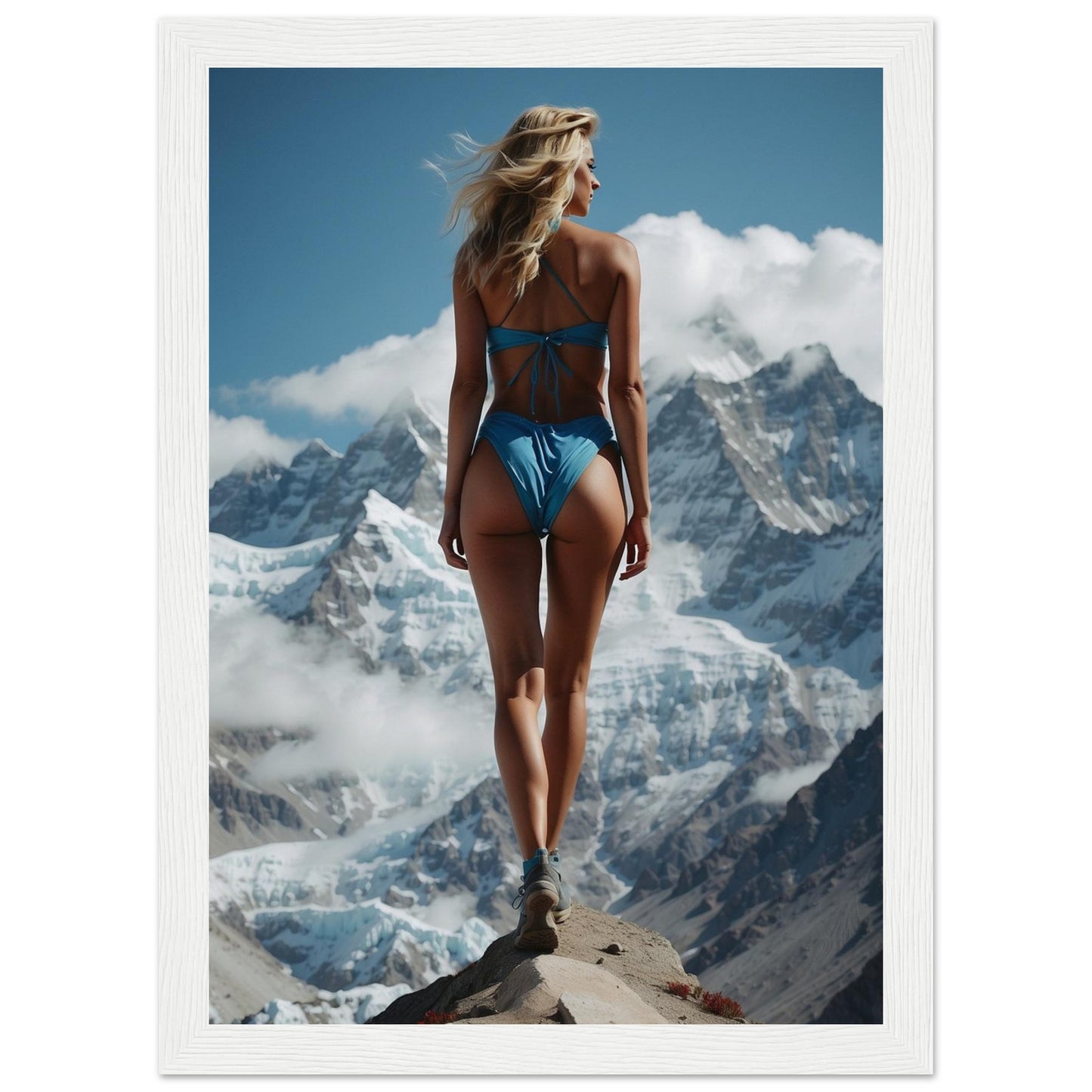 Premium Matte Paper Wooden Framed Poster