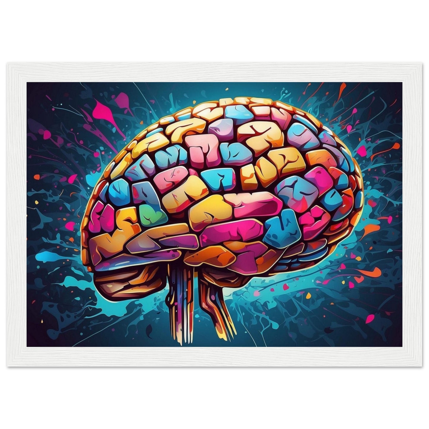 Premium Matte Paper Wooden Framed Poster