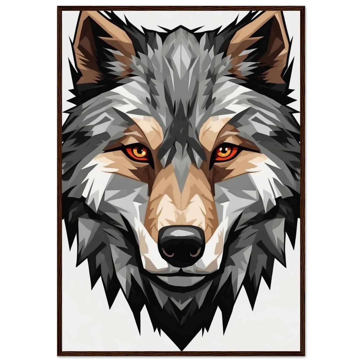 Premium Matte Paper Wooden Framed Poster