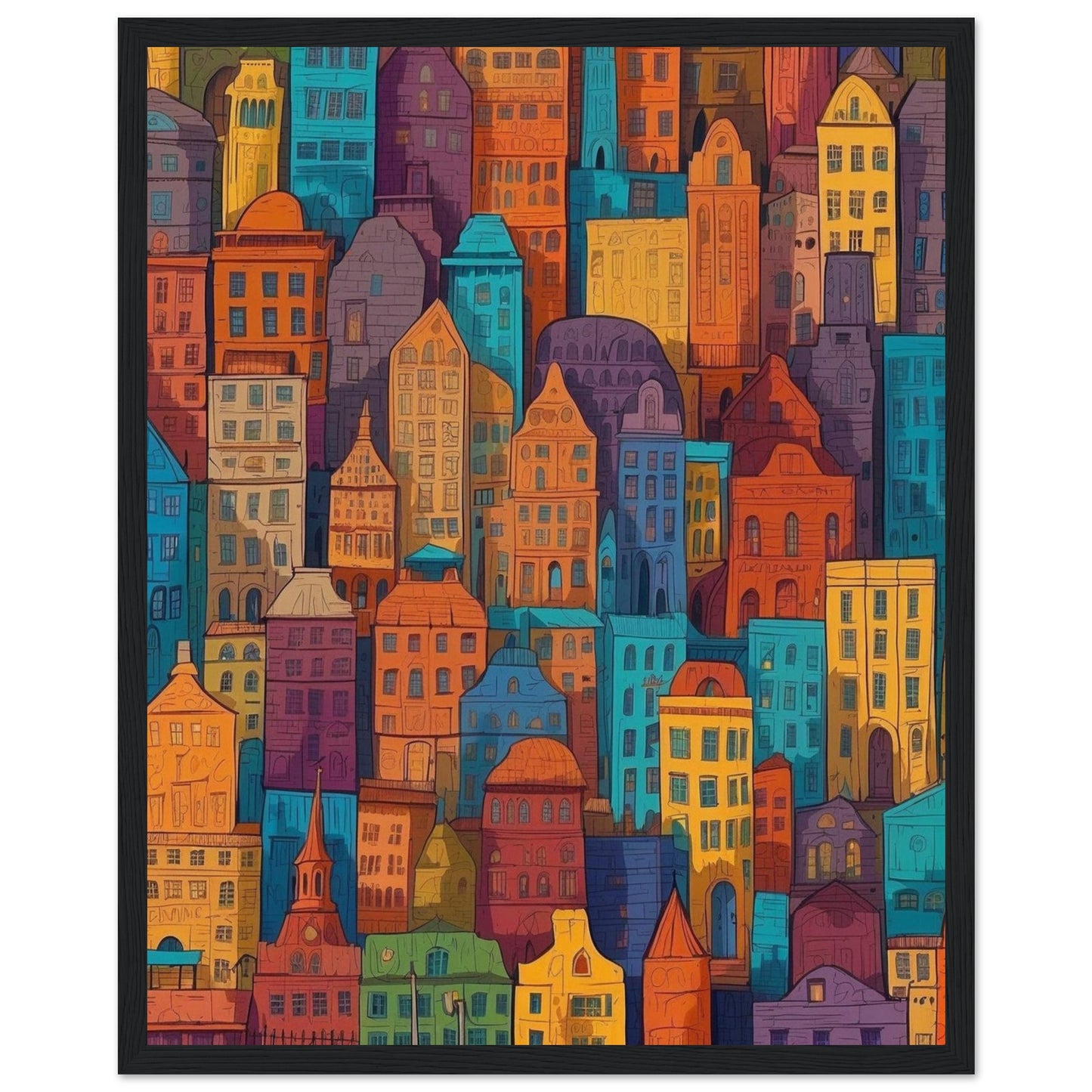 Premium Matte Paper Wooden Framed Poster