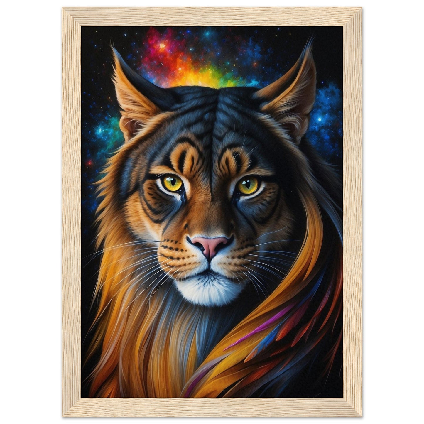 Premium Matte Paper Wooden Framed Poster