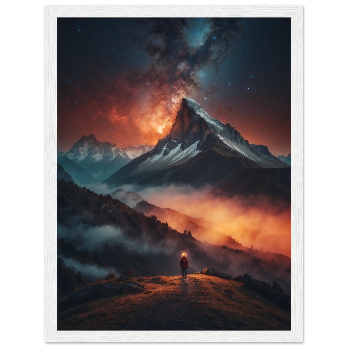 Premium Matte Paper Wooden Framed Poster