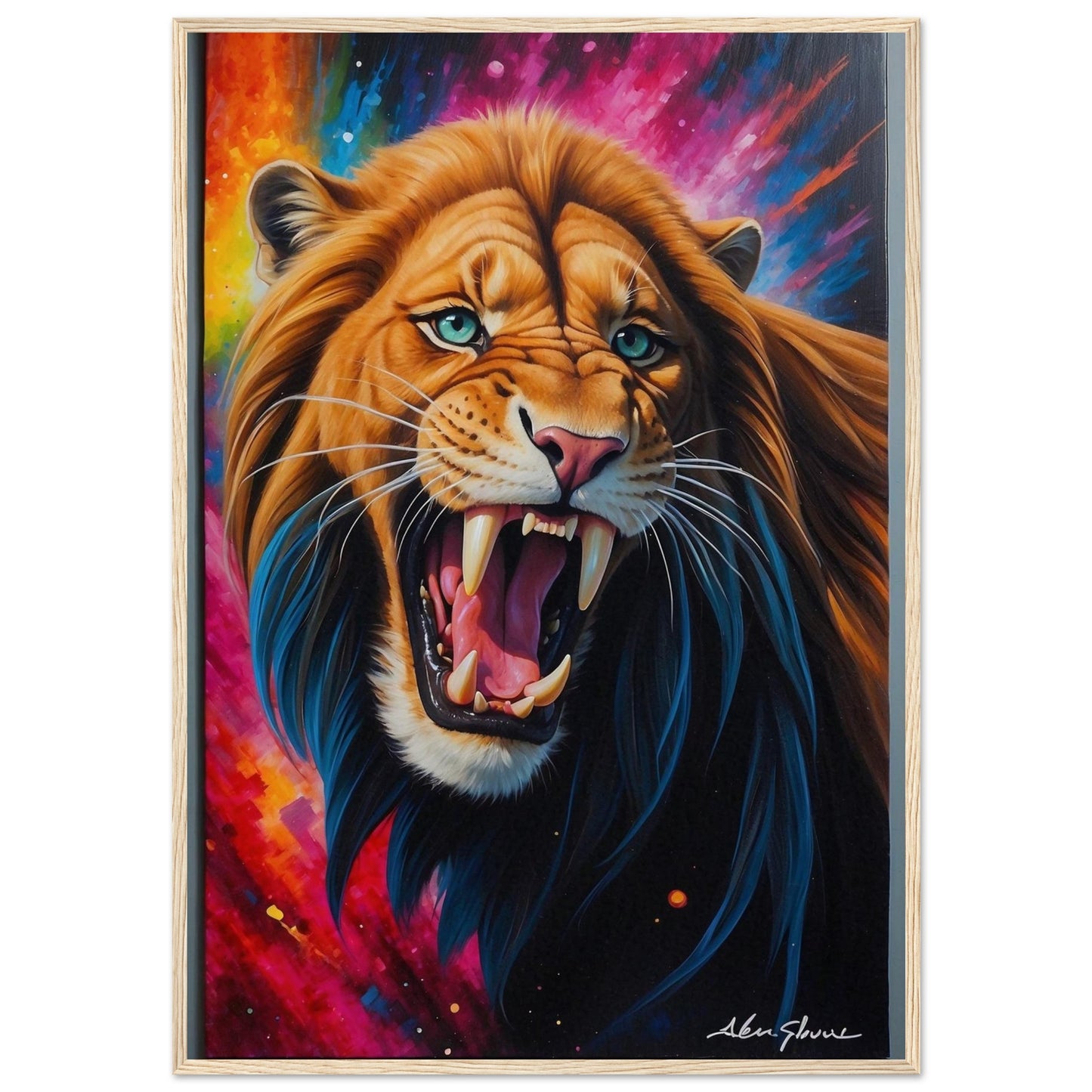 Premium Matte Paper Wooden Framed Poster