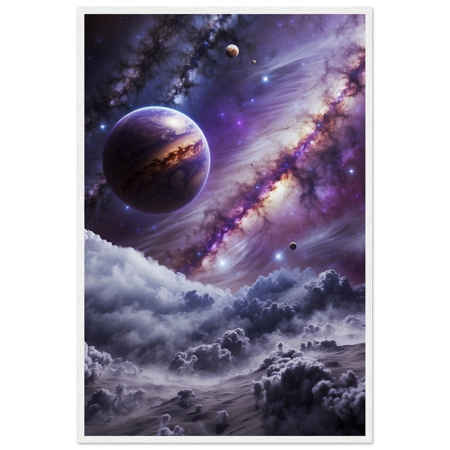 Premium Matte Paper Wooden Framed Poster