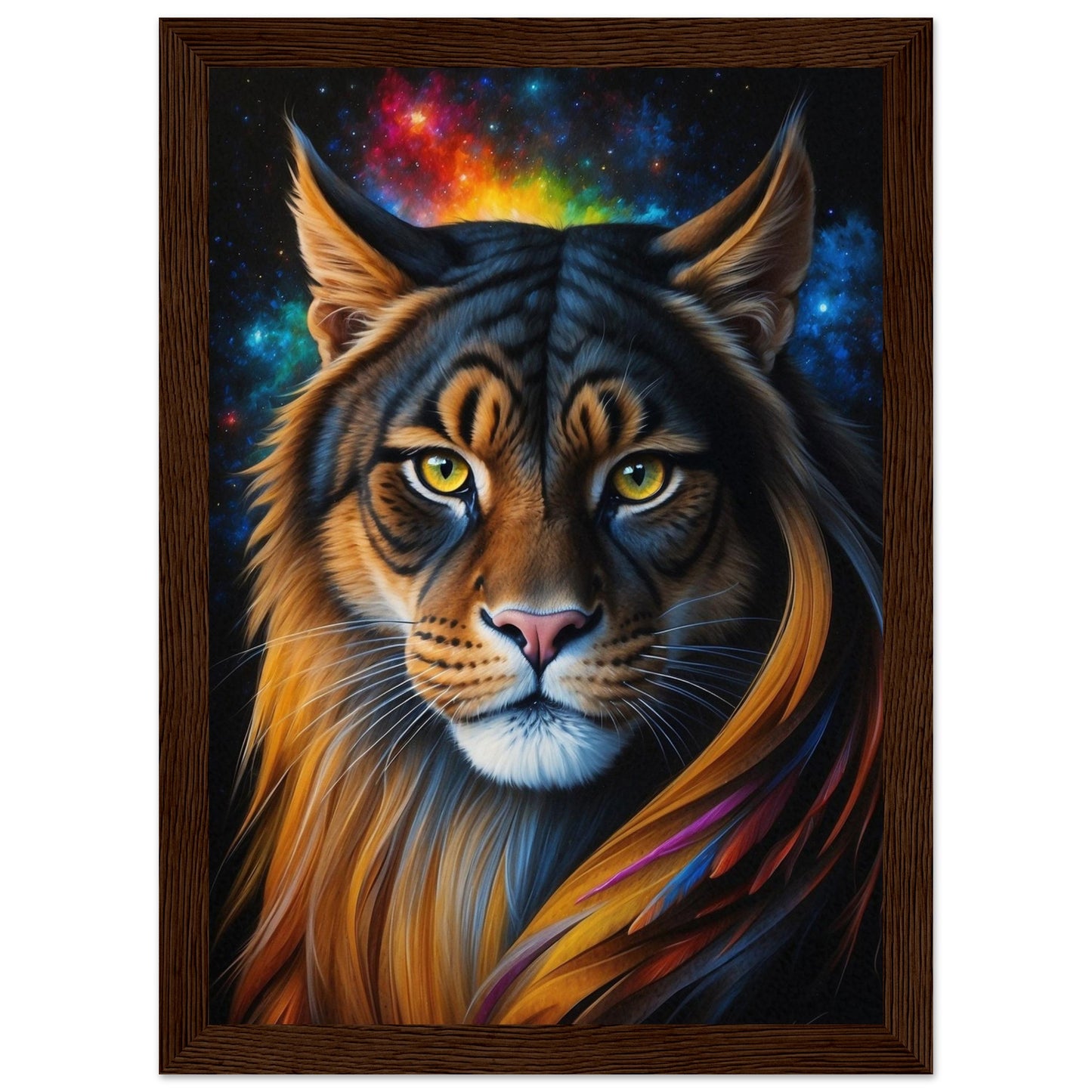 Premium Matte Paper Wooden Framed Poster