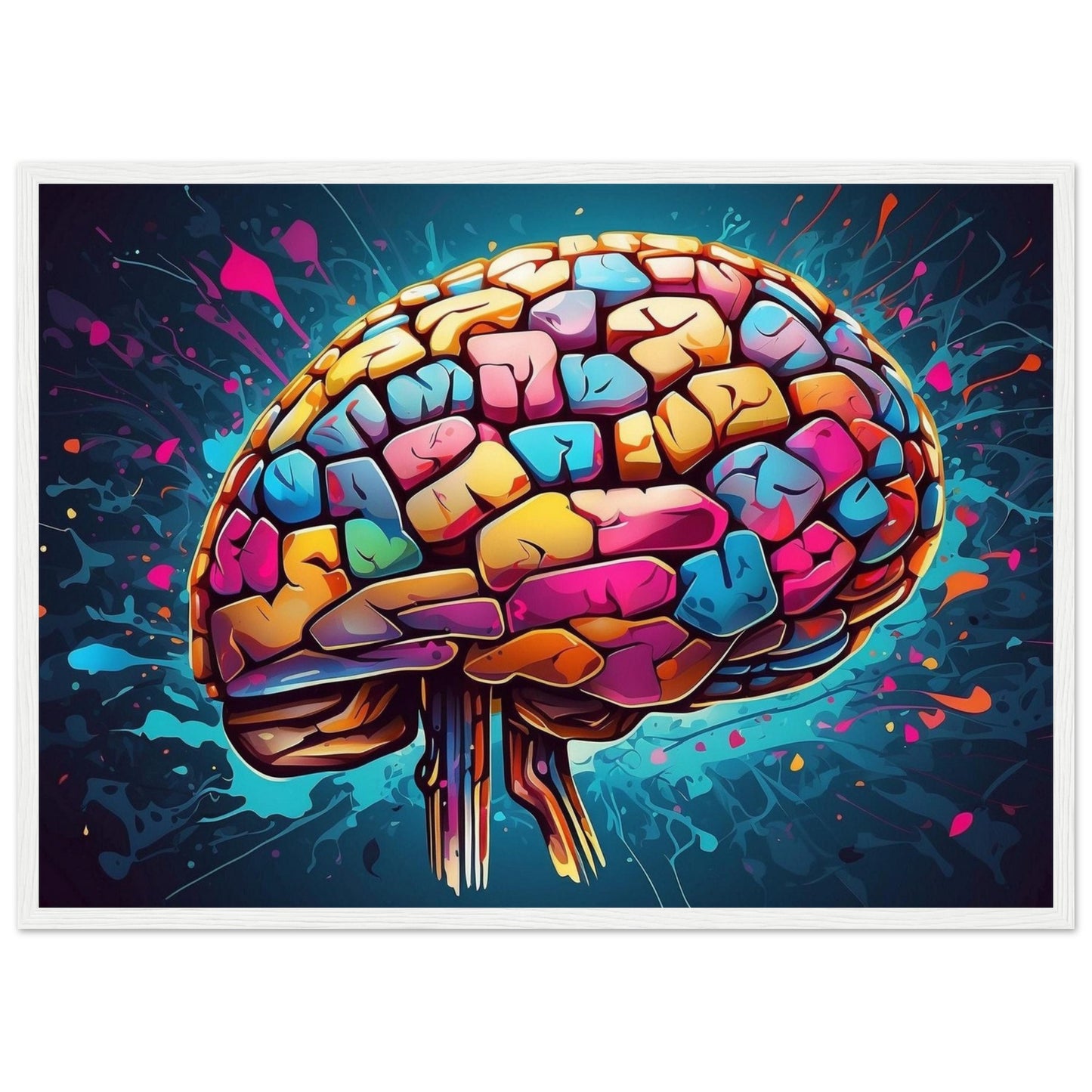 Premium Matte Paper Wooden Framed Poster