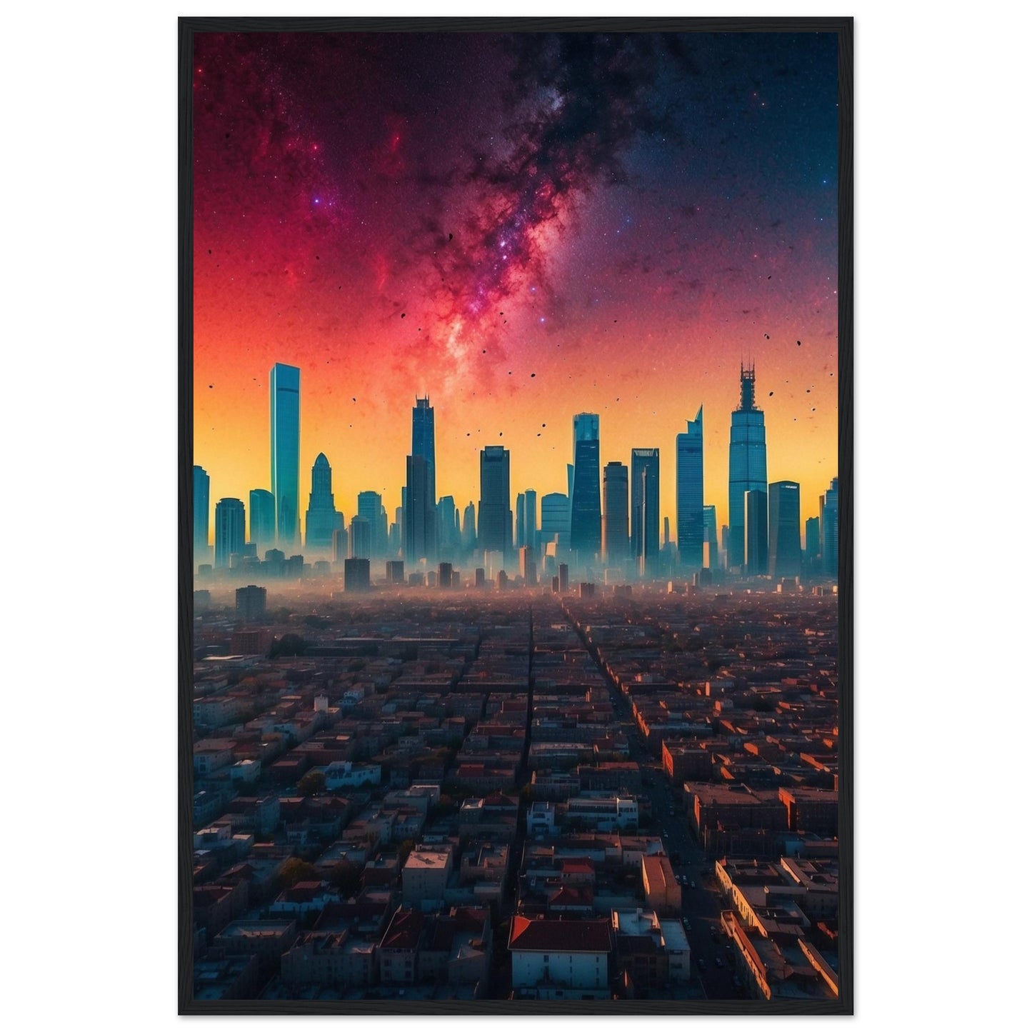 Premium Matte Paper Wooden Framed Poster