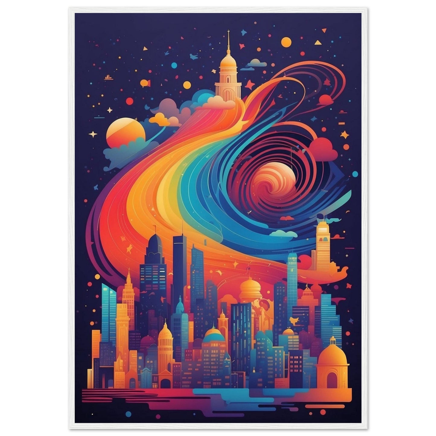 Premium Matte Paper Wooden Framed Poster