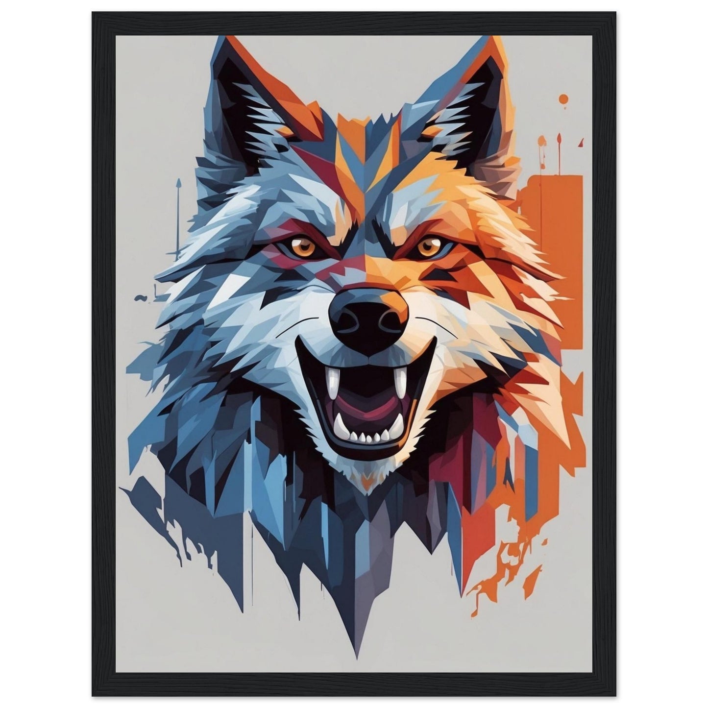 Premium Matte Paper Wooden Framed Poster