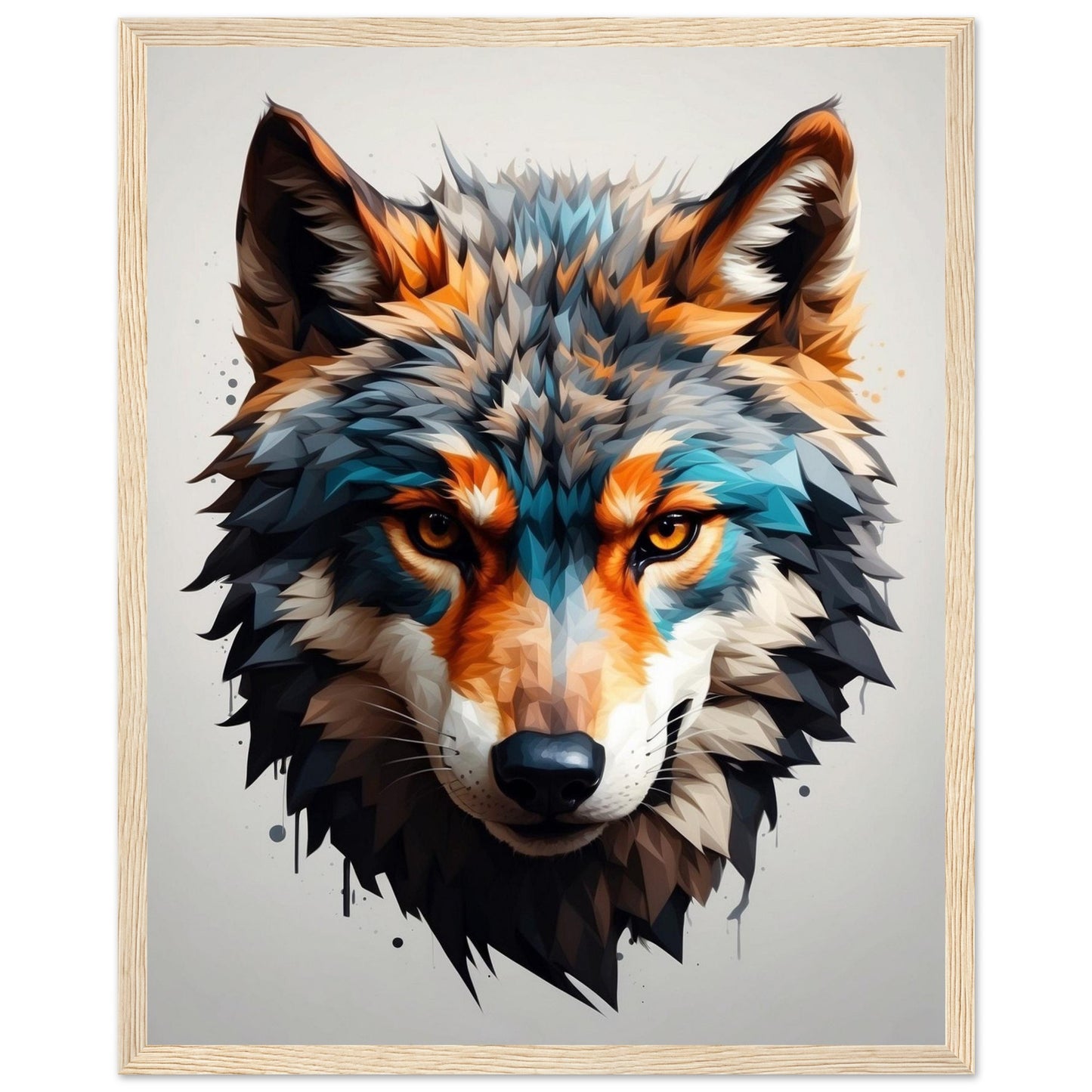 Premium Matte Paper Wooden Framed Poster