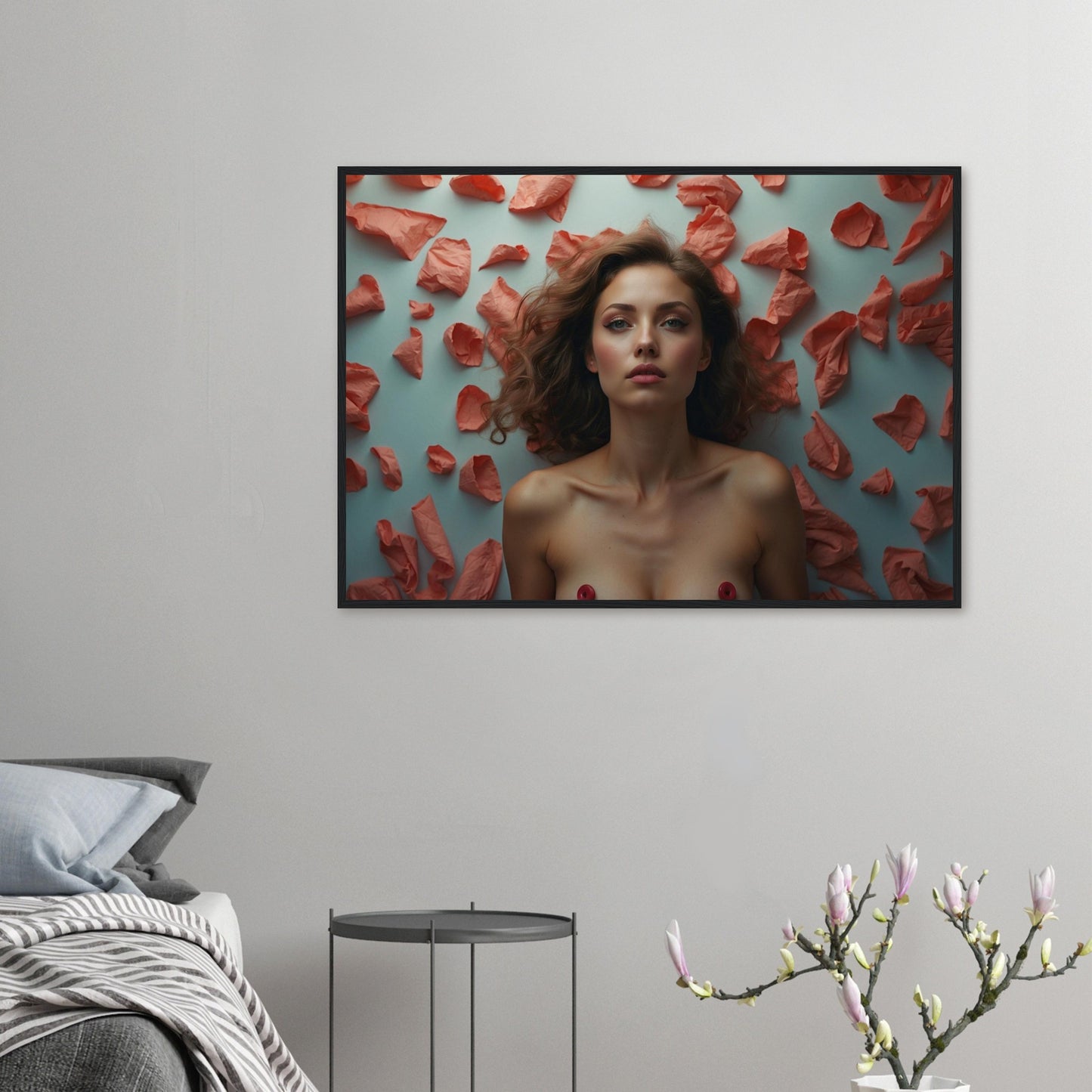 Premium Matte Paper Wooden Framed Poster