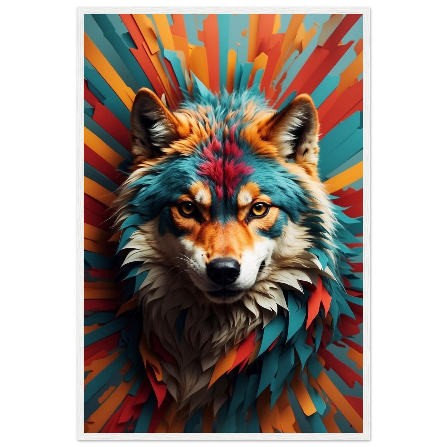 Premium Matte Paper Wooden Framed Poster