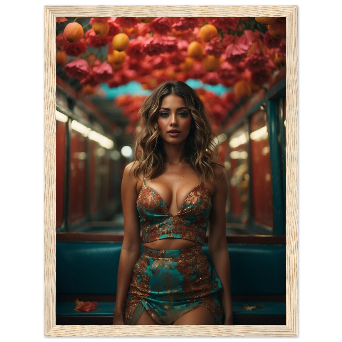 Premium Matte Paper Wooden Framed Poster