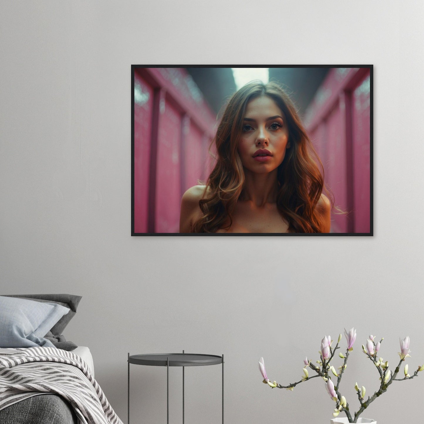 Premium Matte Paper Wooden Framed Poster