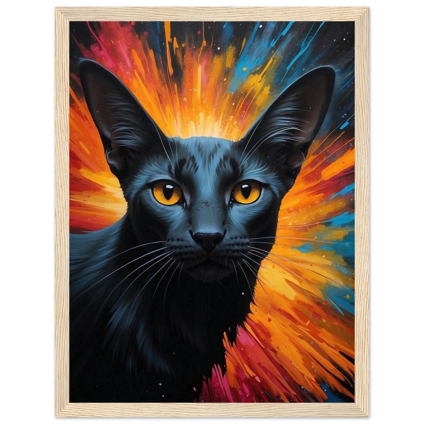 Premium Matte Paper Wooden Framed Poster