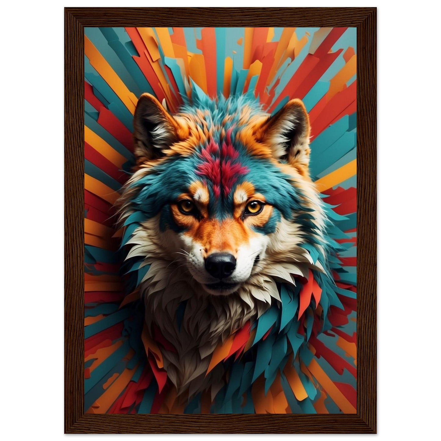 Premium Matte Paper Wooden Framed Poster